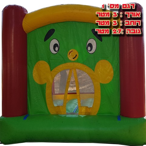 מתנפח להשכרה דגם 1